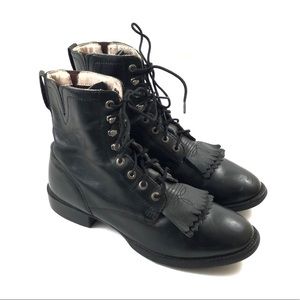 Ariat Boots Women’s Size 9 Black Western Shoe Lace